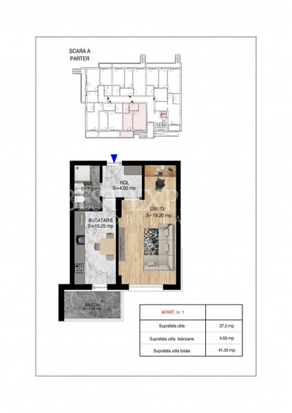 Titan Garsoniera Decomandata Spatioasa